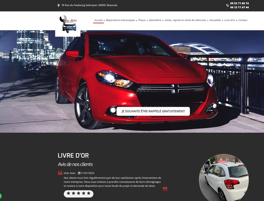 Exemples de sites web de garages automobiles - 5 sites web performants qui font carburer la croissance en ligne