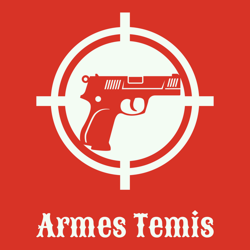 Concept Du Logo De La Bang D'armes à Feu Avec Illustration Du Fusil Et Du  Drapeau Illustration de Vecteur - Illustration du modifiable, amusement:  224723297