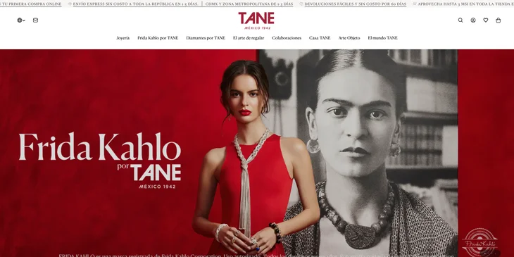 Sitio web de Tane