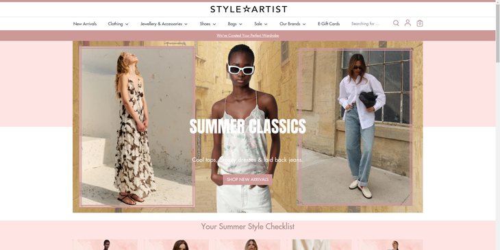 Fashion Website Examples In Depth Reviews of Sites That Bring Style