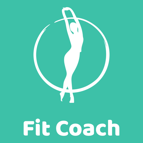Fitness Trainer Logo, Peach Logo, Personal Trainer Logo, Fitness