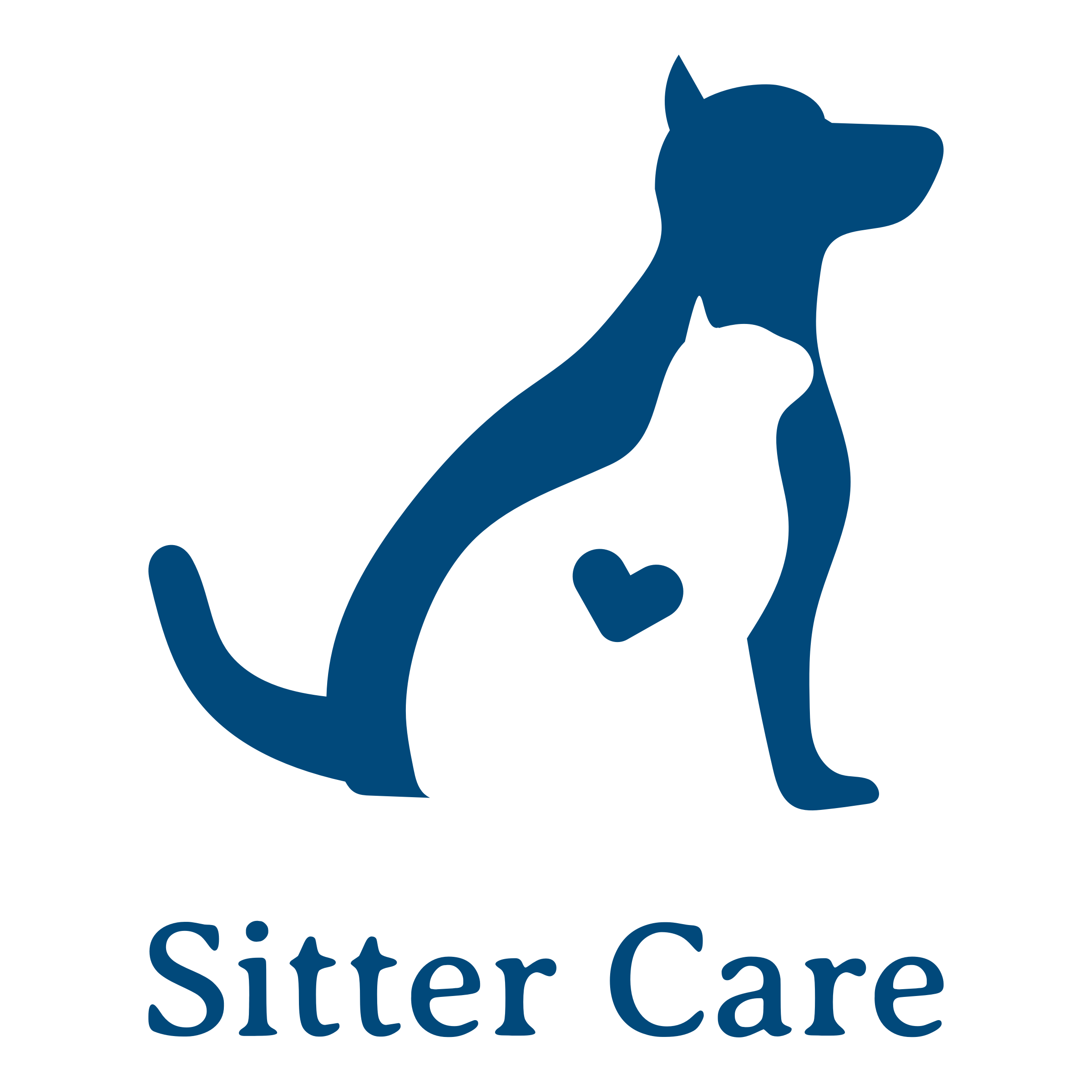pet sitting logo