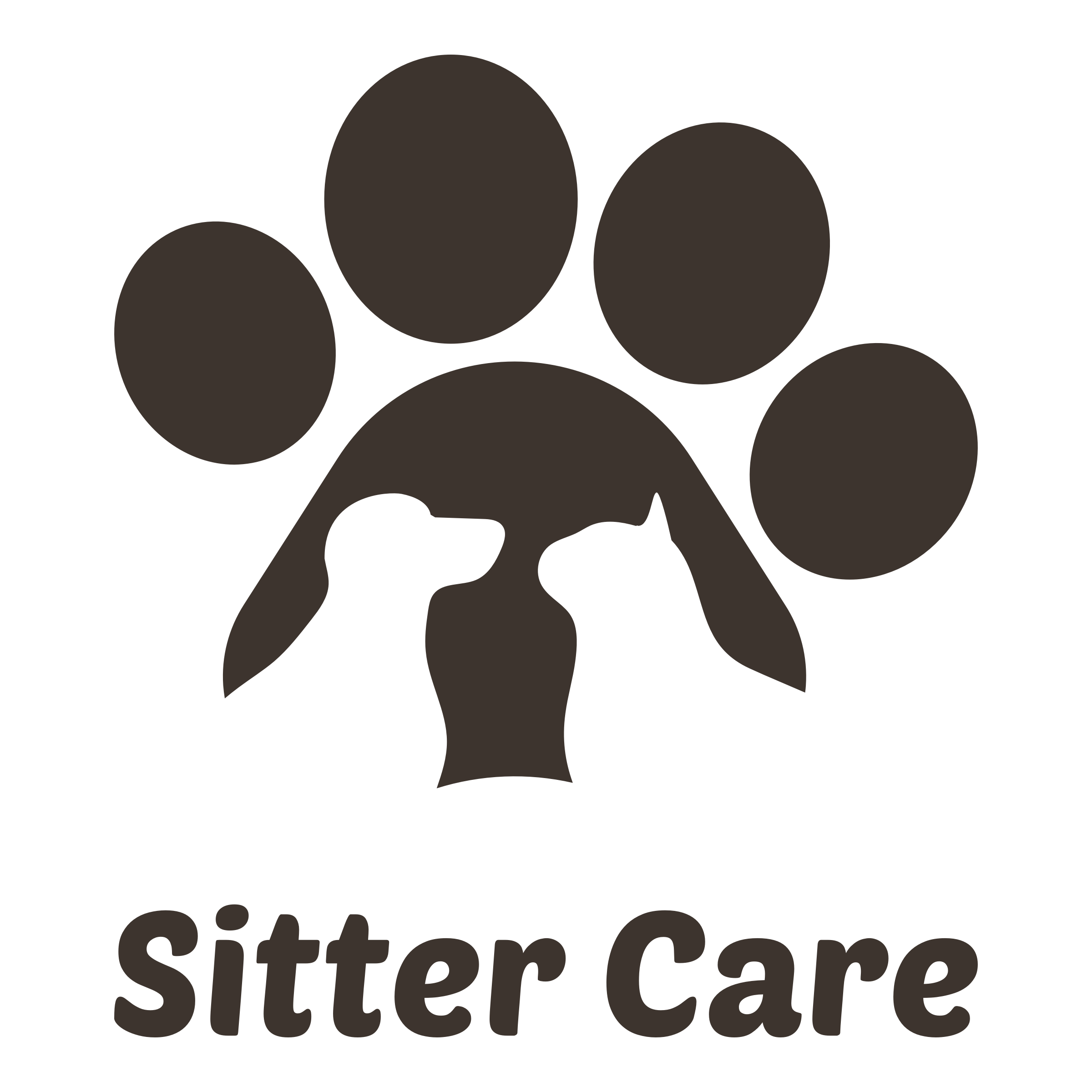 pet sitting logo