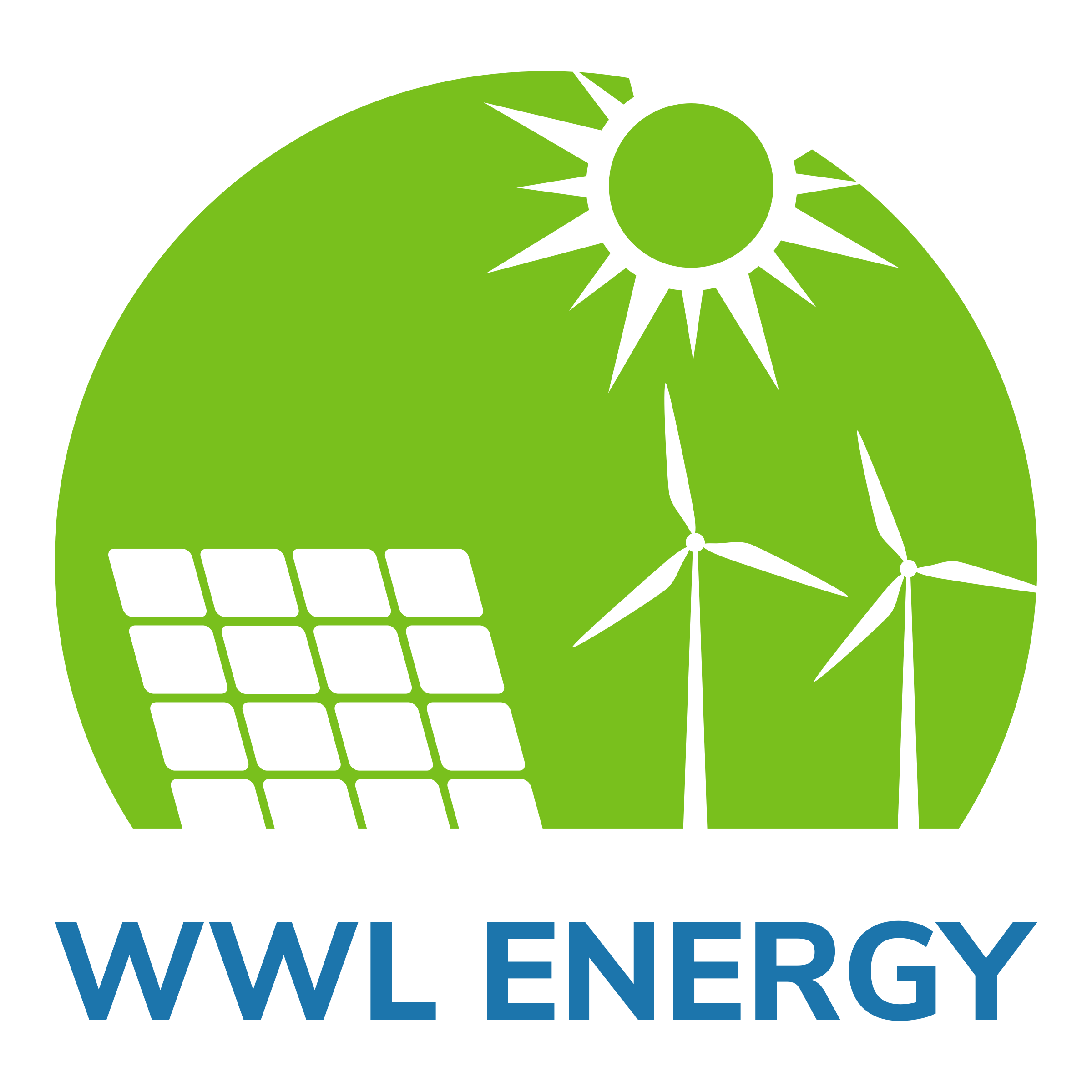 green energy solar logo